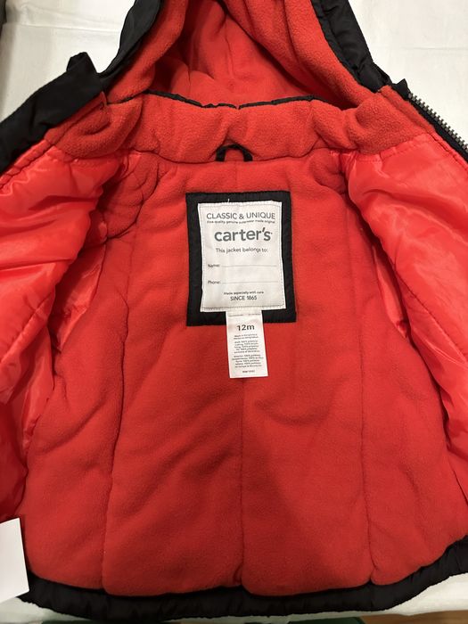 Зимовий комбінезон хлопчик/дівчинка 12 міс