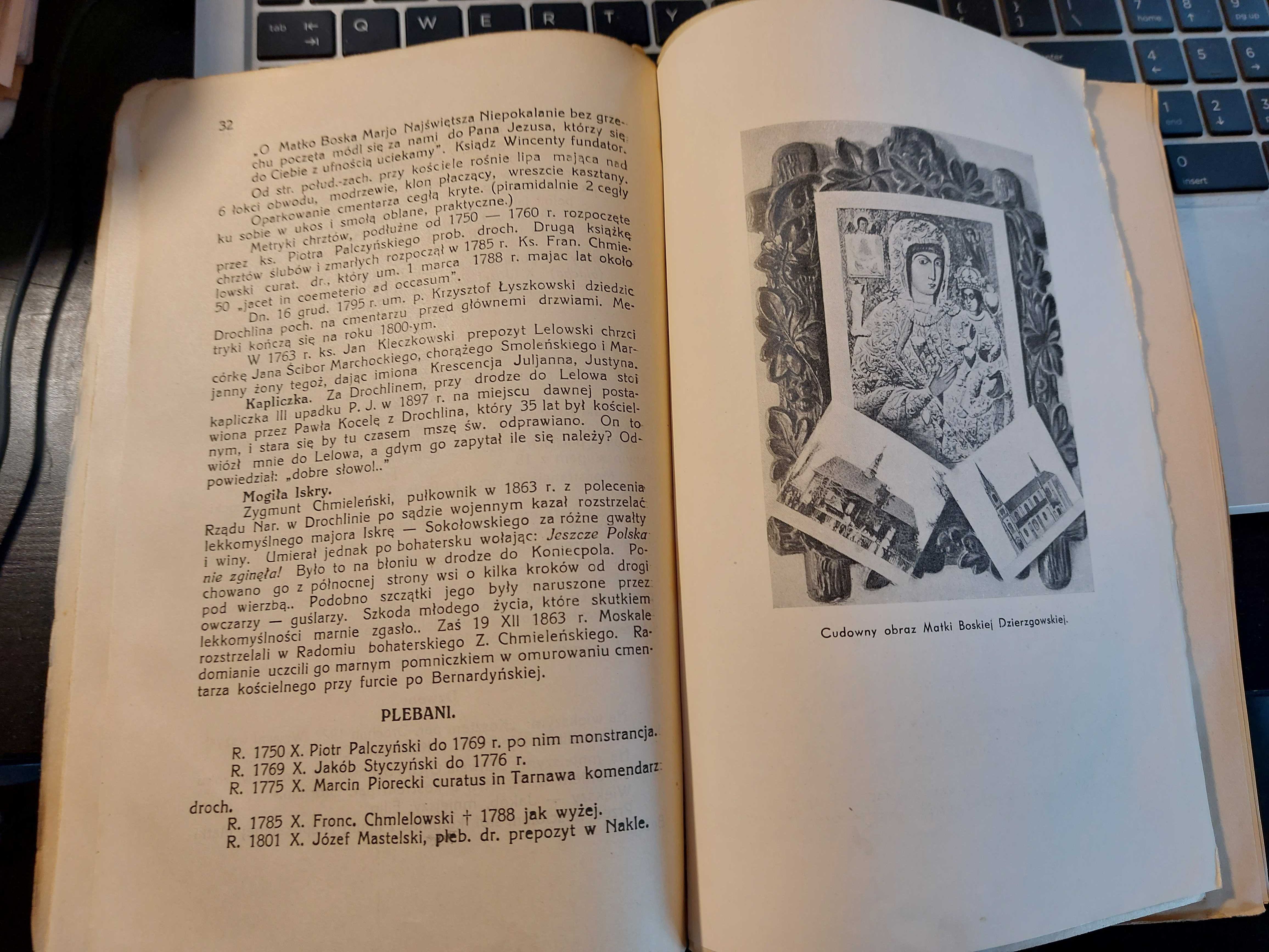 Historyczny opis kościołów, miast, zabytków i pamiątek w Po Wiśniewski