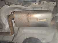Ford Focus MK2 lift 1.6 TDCi HB hatchback tłumik tylny końcowy