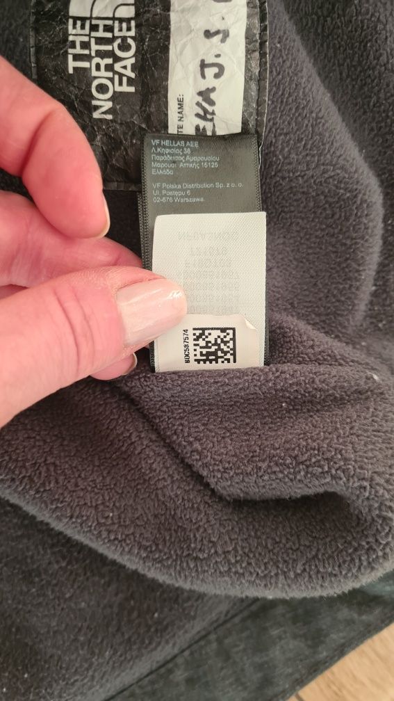Kurtka Softshell Wiatrówka North Face TNF. Grafitowa Czarna. S 36