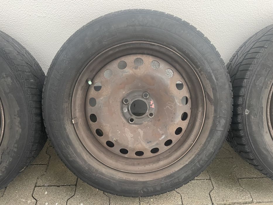 Koła / felgi r16 cali + opony zimowe Semperit 205 / 60 R16