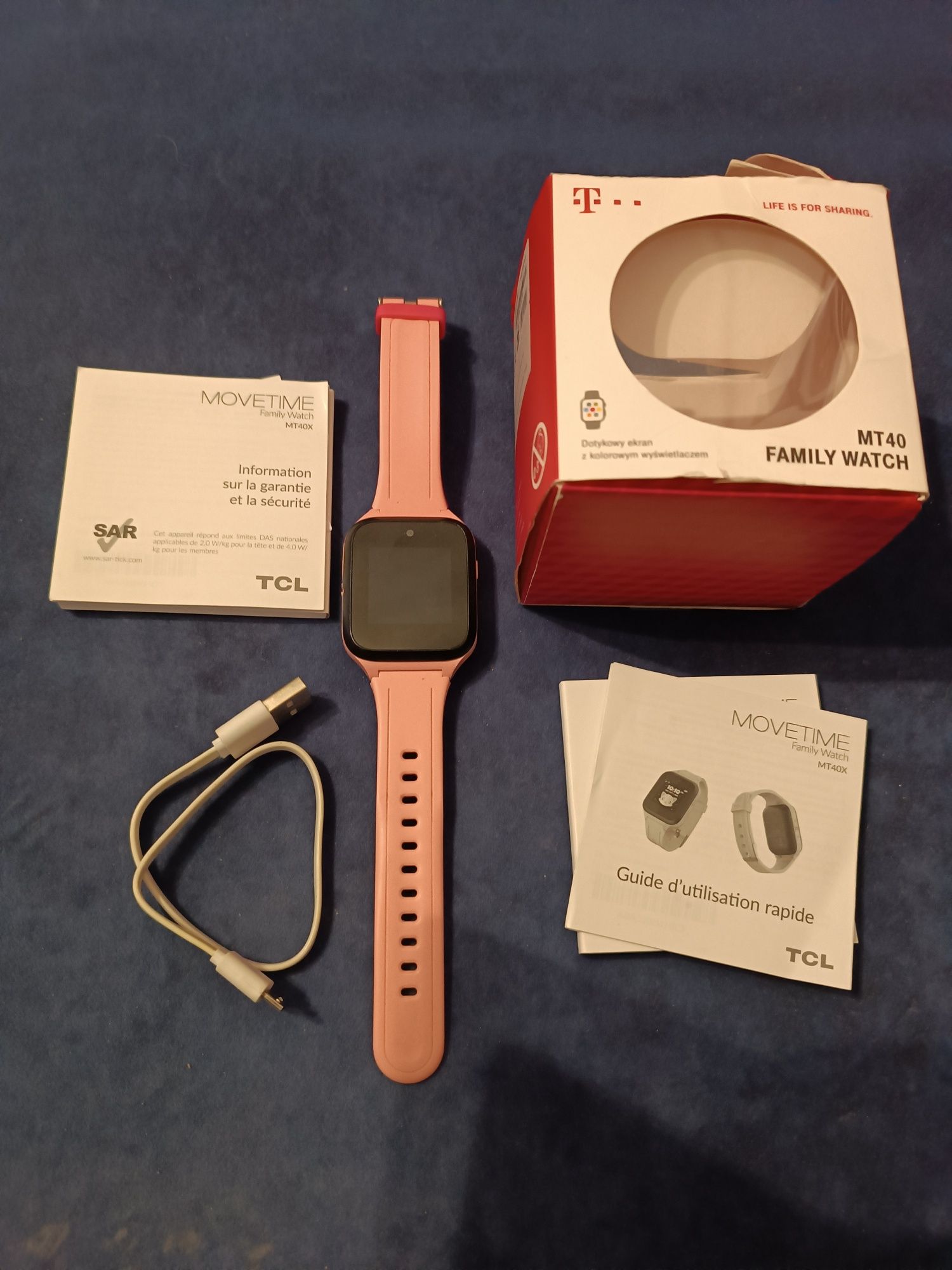 TCL MT 40 zegarek