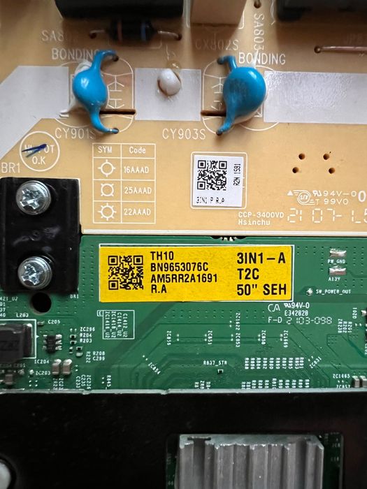 Плати до тв Samsung UE50AU7110K