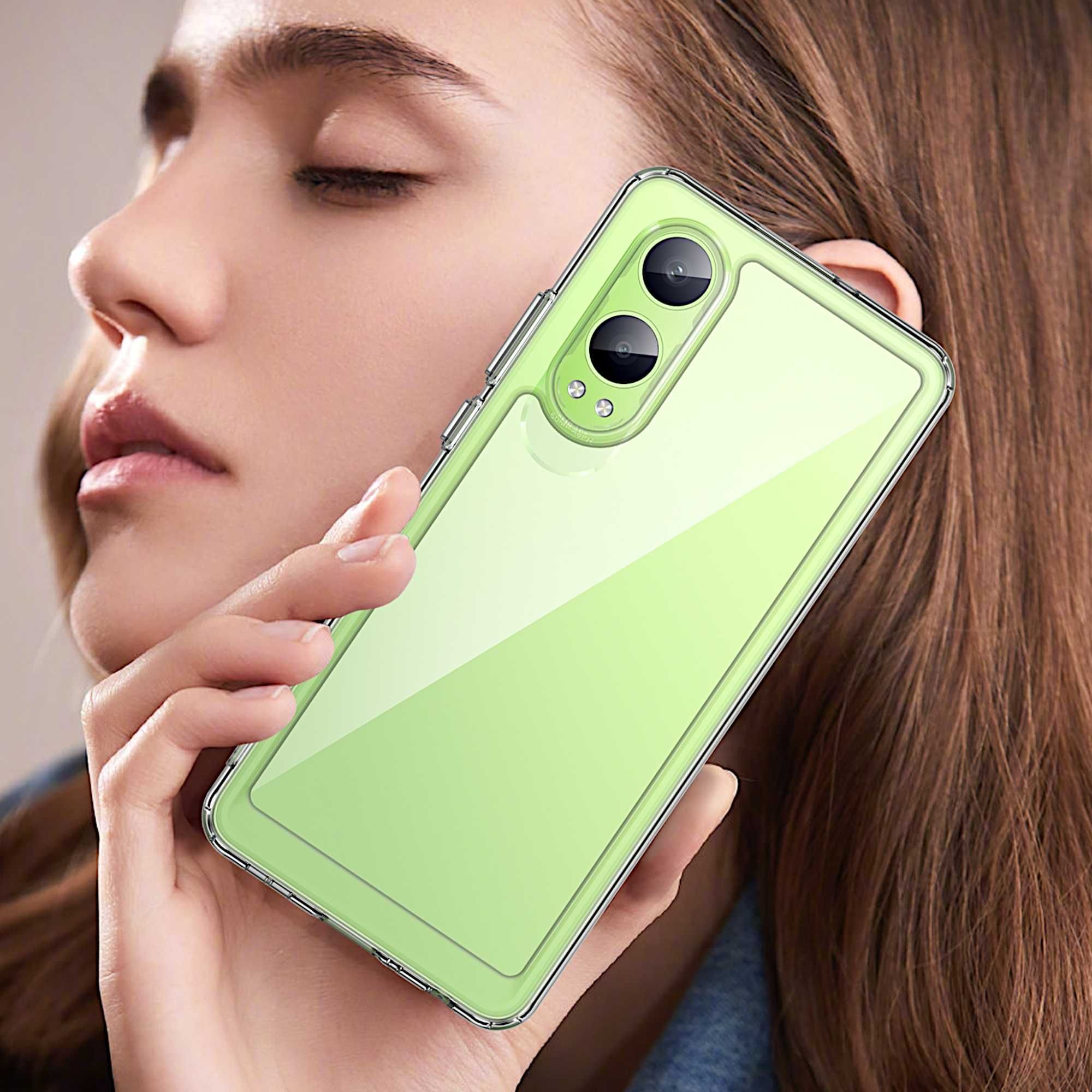 Etui ELEVATE HEXAGON do OnePlus Nord CE4 Lite - Clear
