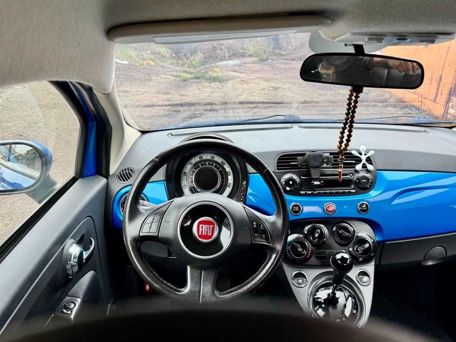 Fiat 500 Pop 2015 Blue 1.4L автомат