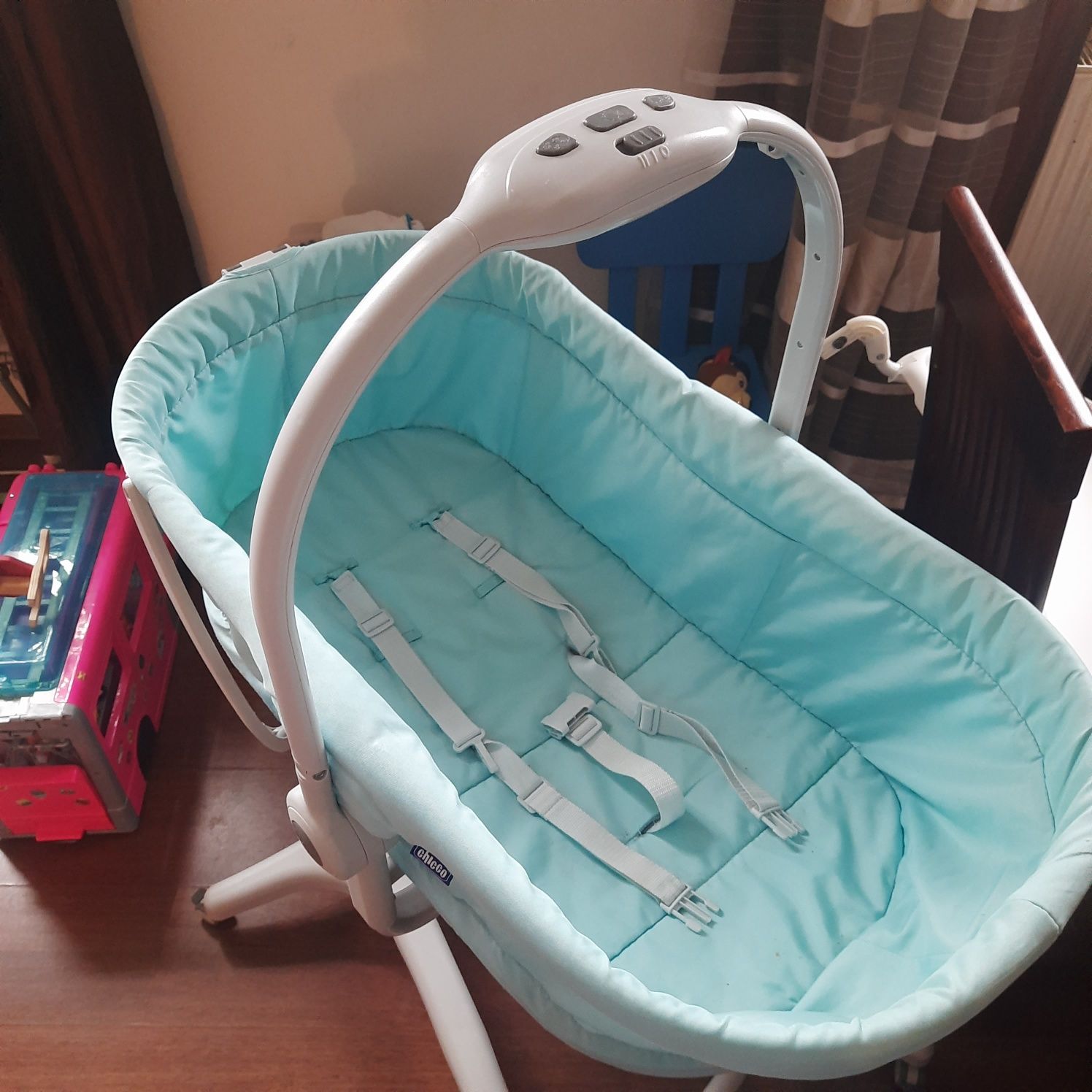 Chicco baby hug 4w1
Chicco, Baby Hug 4in1 Air, kołyska, leżaczek, krz