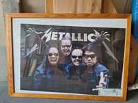 Plakat zespołu Metalica