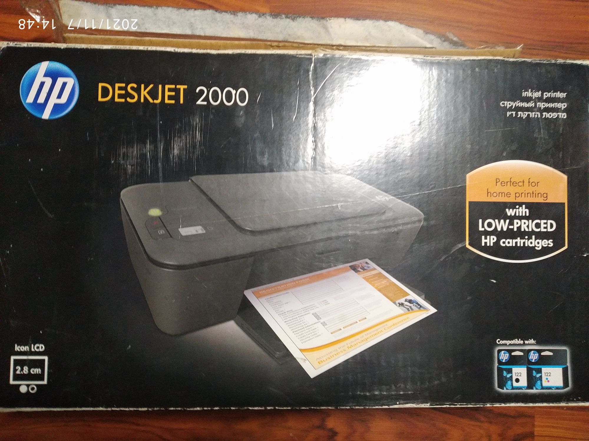 hp DESKJET 2000 Принтер.