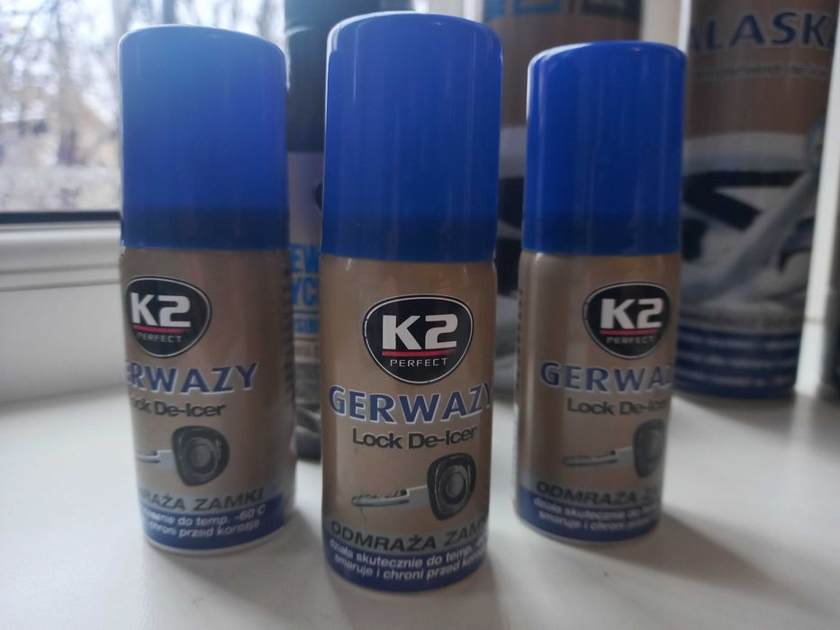 Размораживатель замков, стекол K2 Alaska розморозка скла антилід