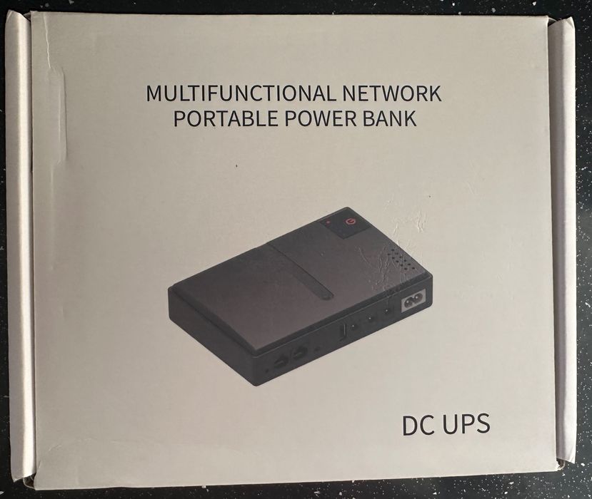 mini UPS, безперебійне живлення для роутеру….