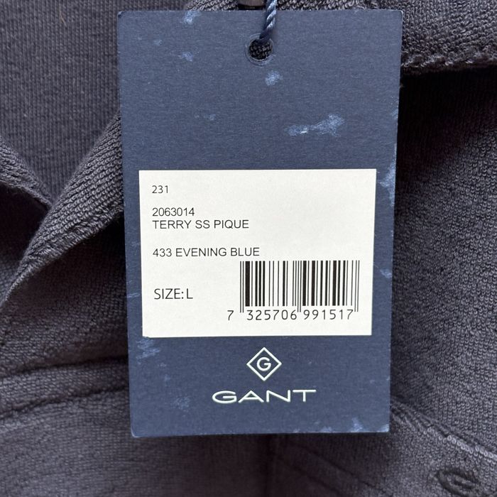 GANT Terry SS Pique Polo (L)