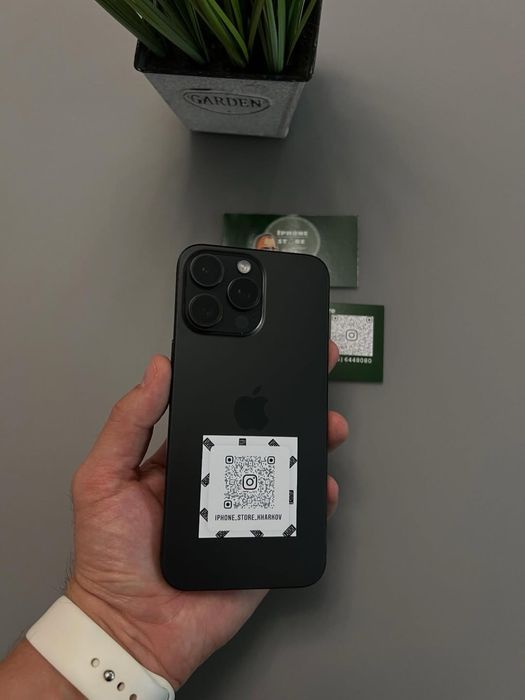 iPhone 15 Pro Max,256GB,Black!Neverlock!Гарантия!Магазин!