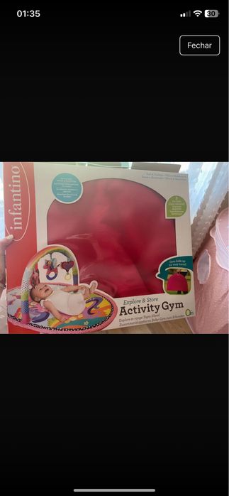 Ginásio bebé quase novo