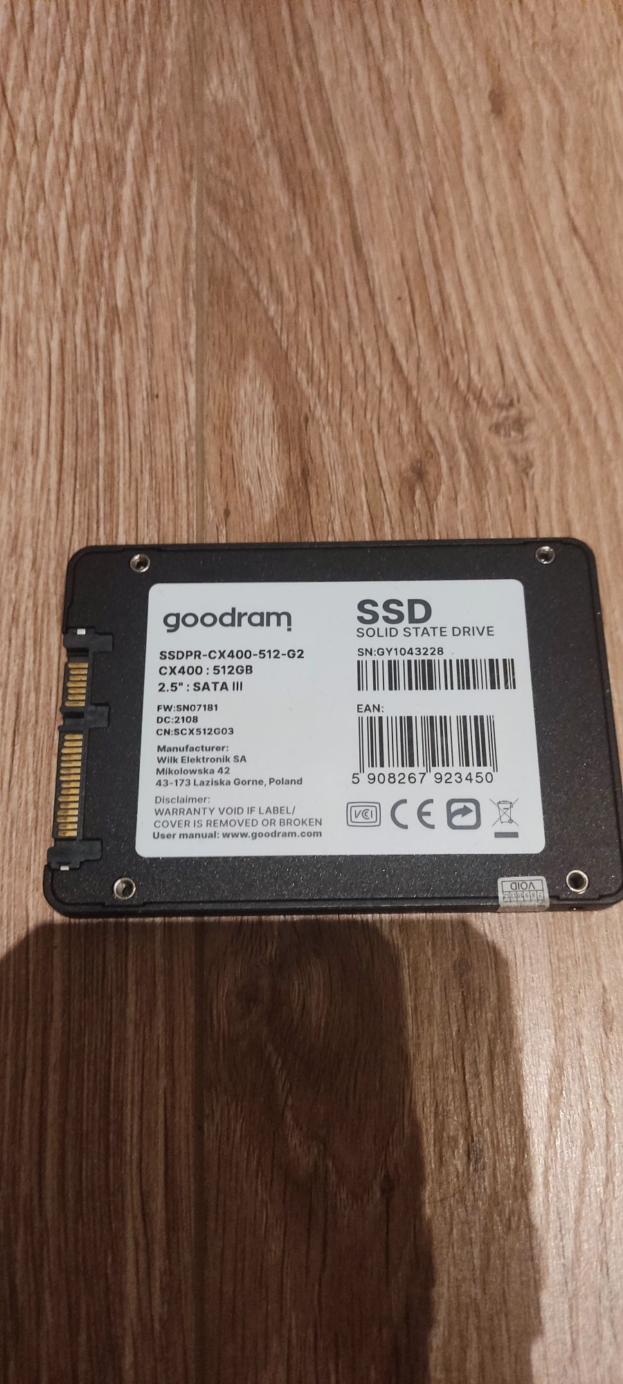 Pamięć do komputera (SSD,HDD) !Cena jest wpisana za wszystkie!
