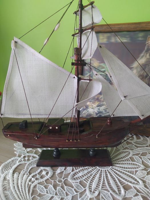 Żaglowiec ozdobny makieta.