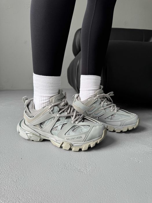 Мужские кроссовки Balenciaga Track "Grey" Размеры 40-45