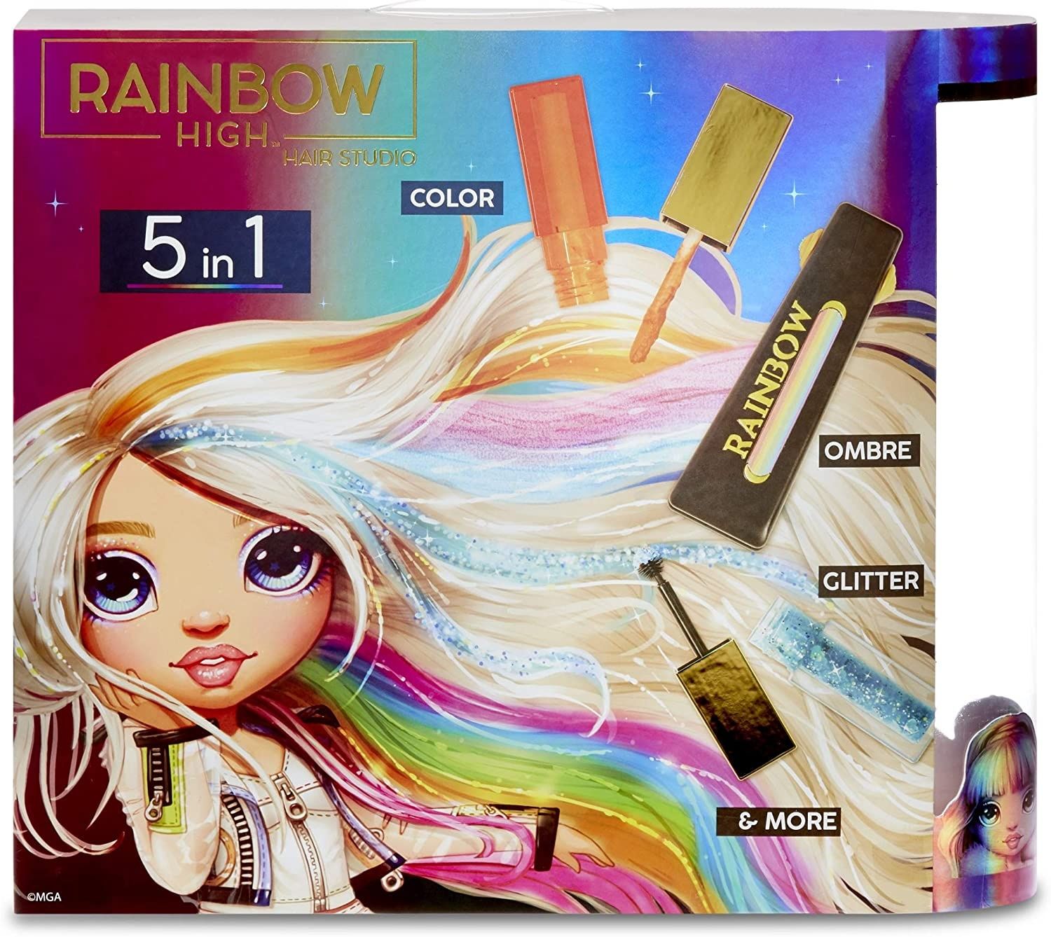 Уцінка Rainbow High Hair Studio студія краси стильна зачіска прическа