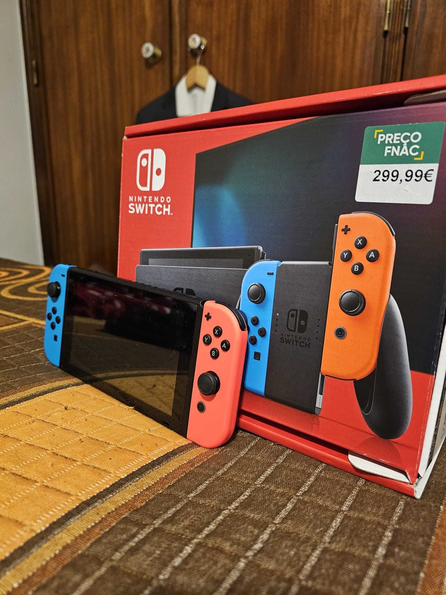 Nintendo switch como nova na garantia