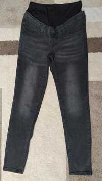 Nowe spodnie ciążowe czarny jeans Shein S/36