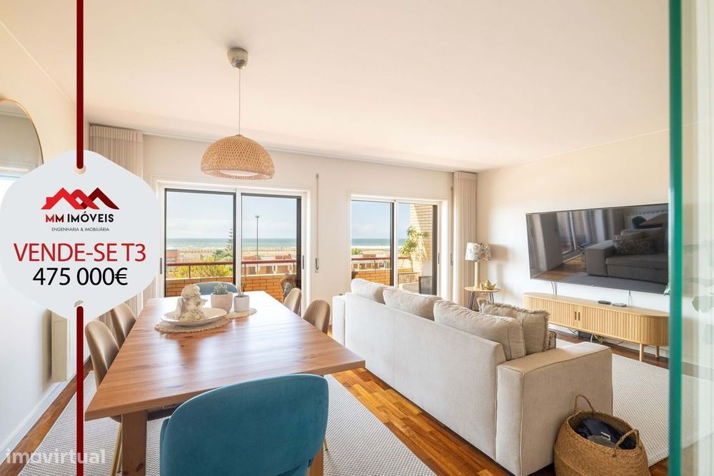 Apartamento T3 Duplex | Lavra | Lugar de Garagem | Varandas | Praia