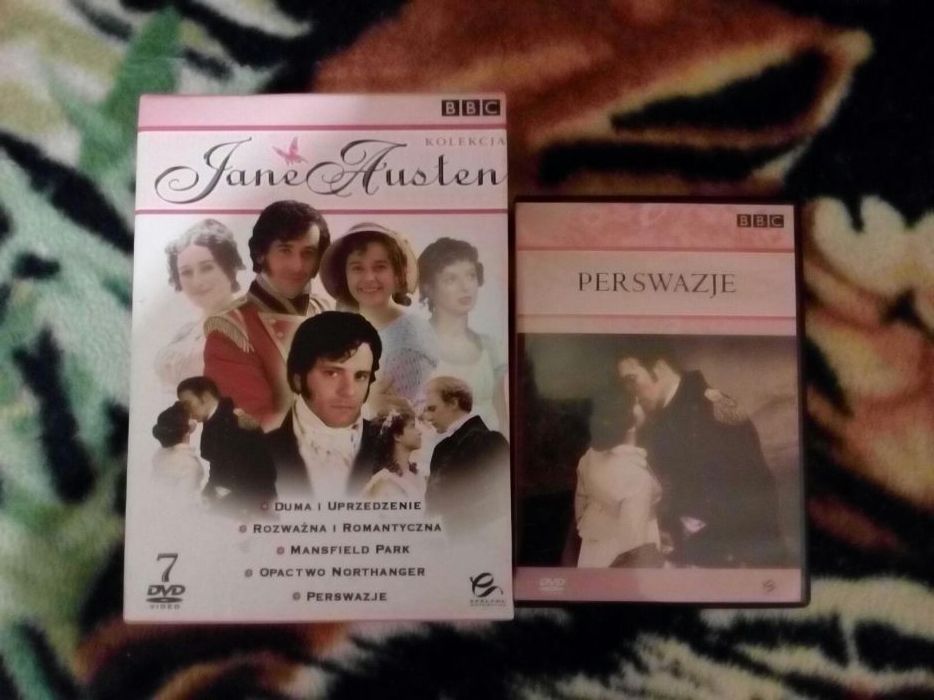 Kolekcja filmów DVD Jane Austen