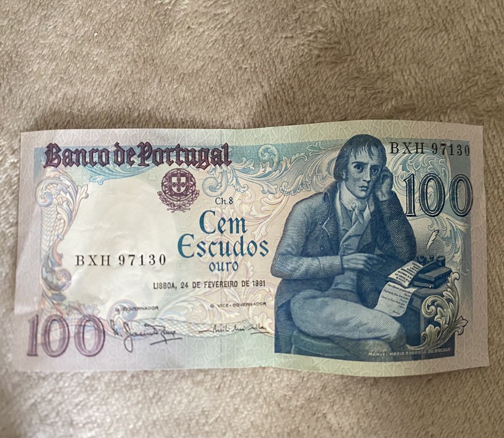 Nota  100 escudos