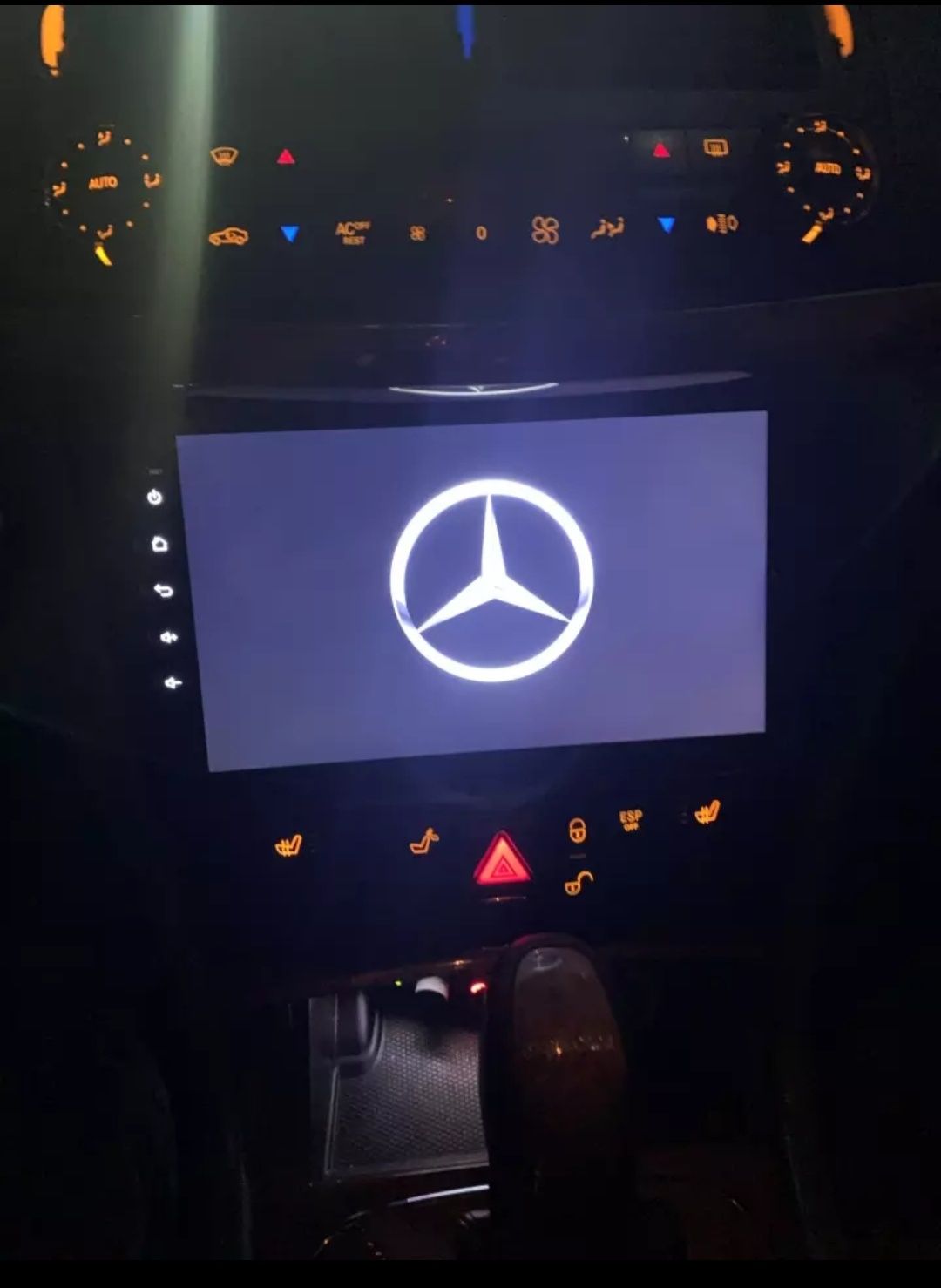 Rádio Android 13 com GPS com GPS Mercedes W211/ CLS ( Artigo novo)