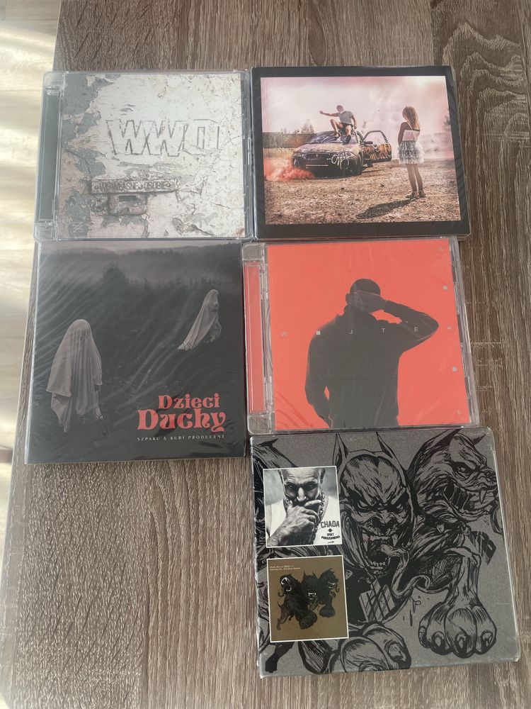 Rap płyty hip hop cd  hemp gru wwo sarius szpaku bonus sokol