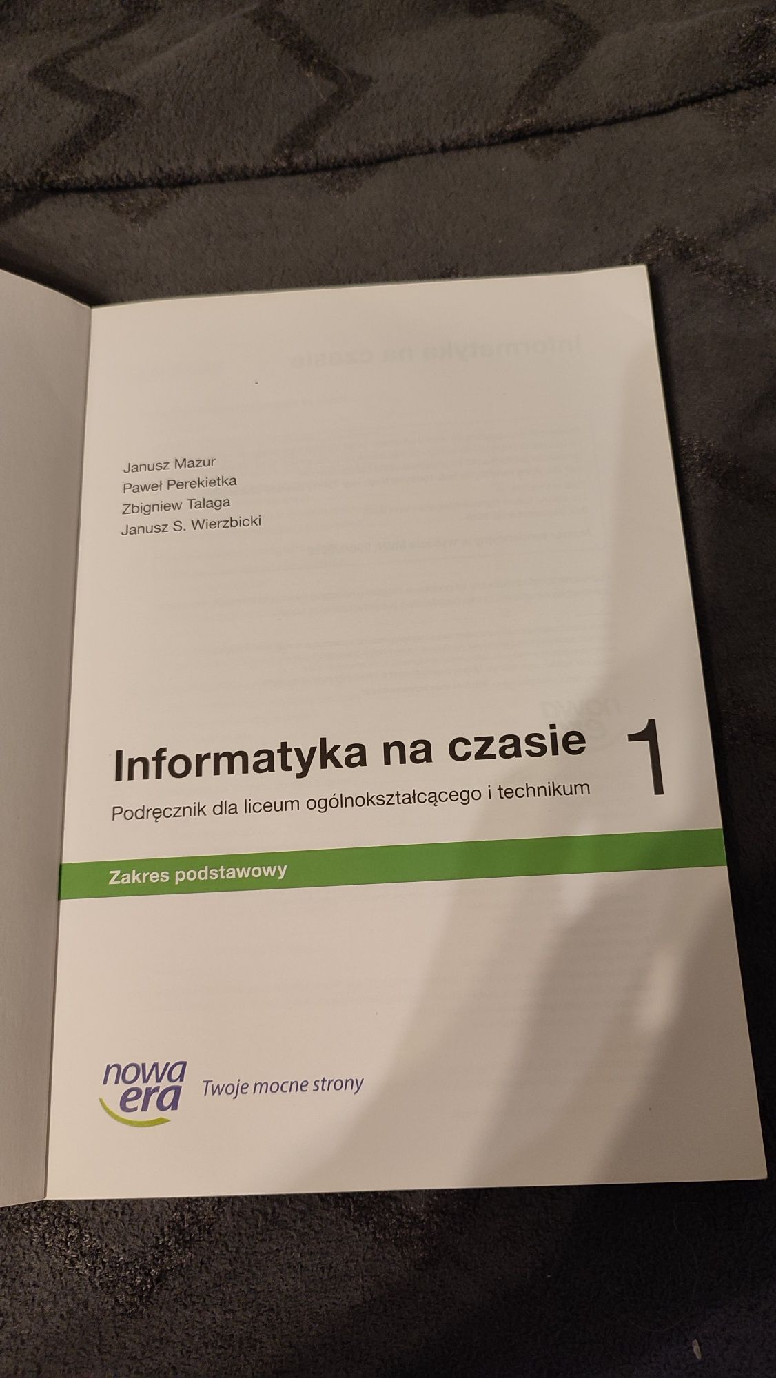 Informatyka na czasie 1