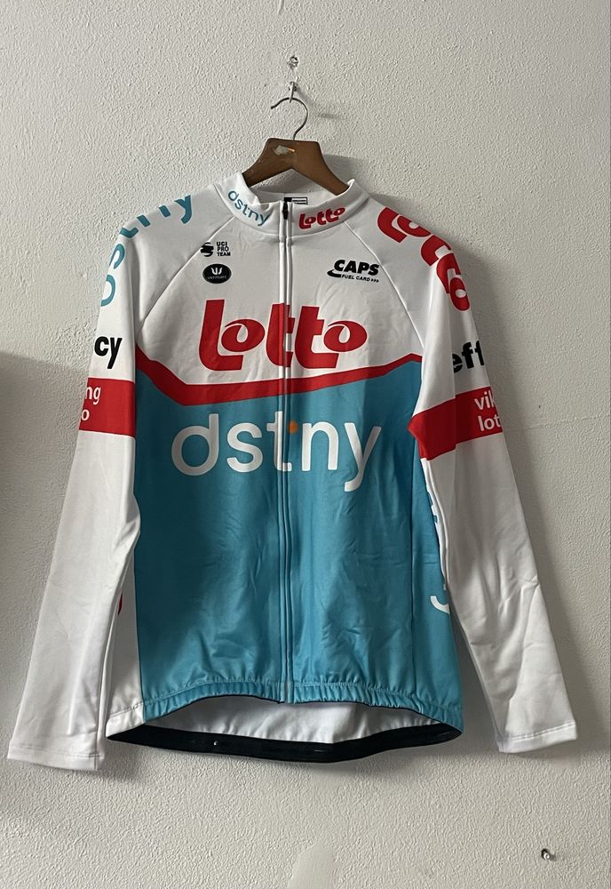 Casaco de ciclismo veste L tecido quente