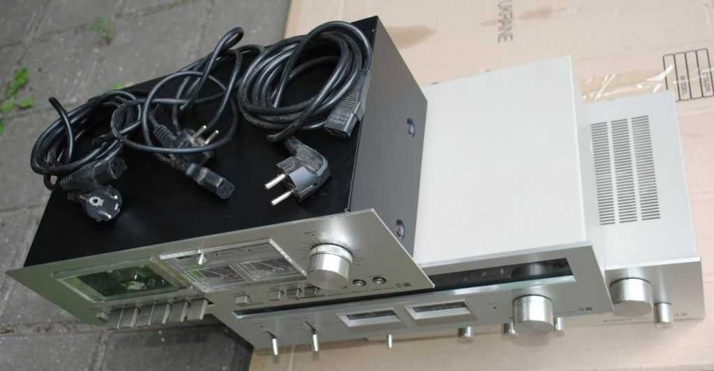 PIONEER підсилювач SA-506 ресивер тюнер TX-606 магнітофон CT-506