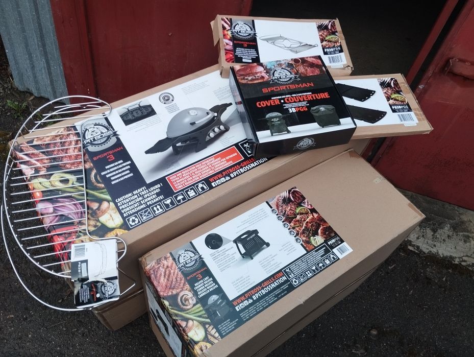 Гриль газовий комплект мангал