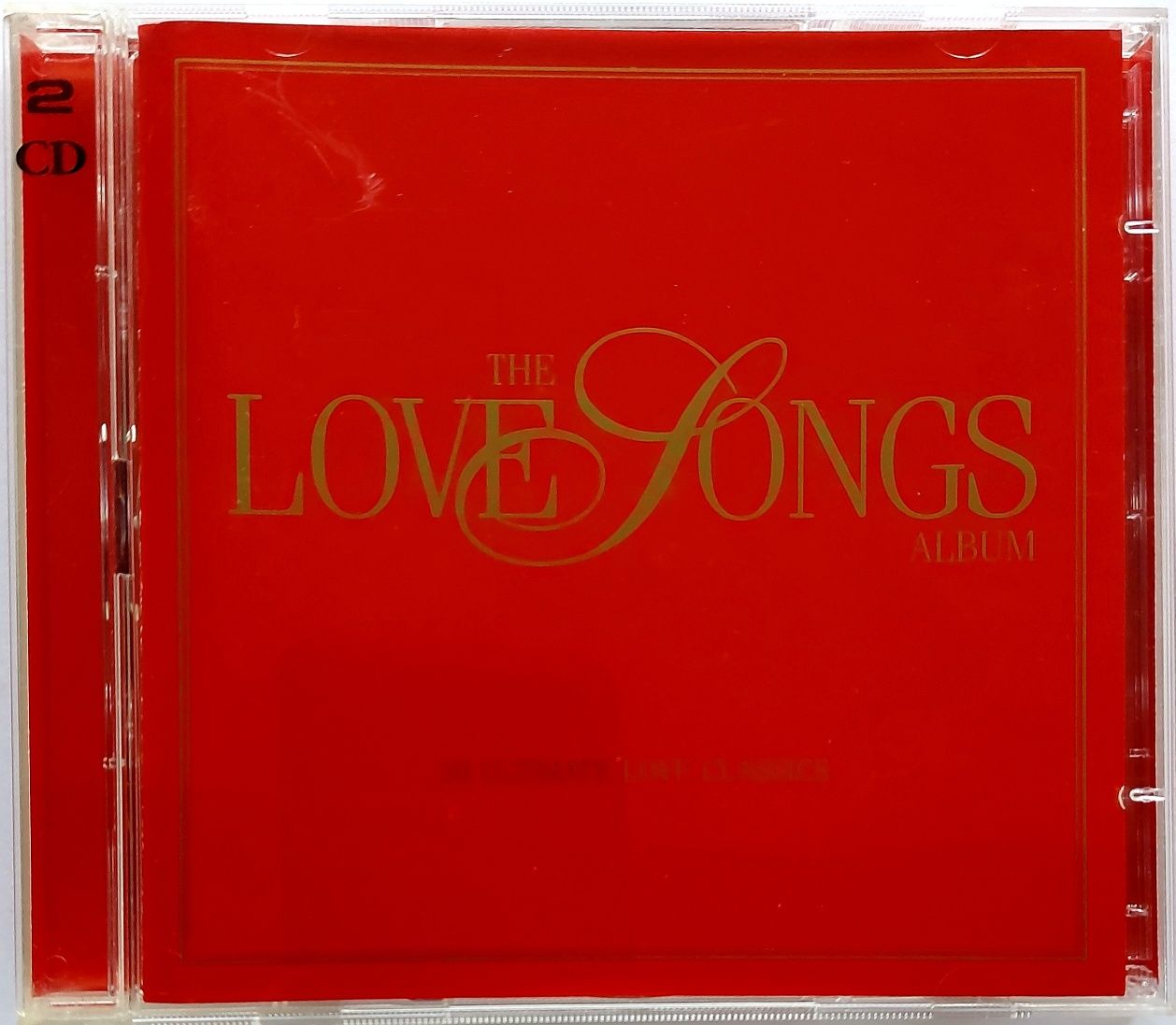 The Love Songs Album 2CD 2004r Whitney Houston Cher Texas ABBA Prince