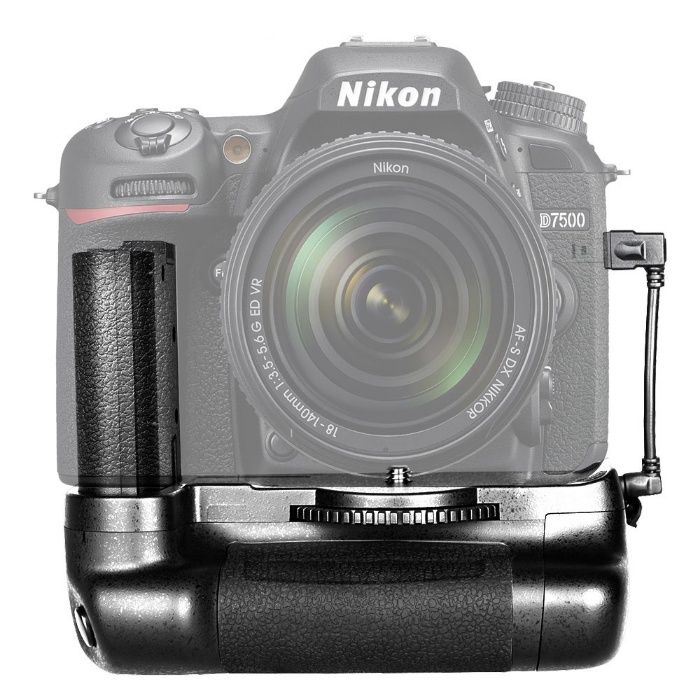 Вертикальный держатель батарейного отсека камеры Nikon D7500