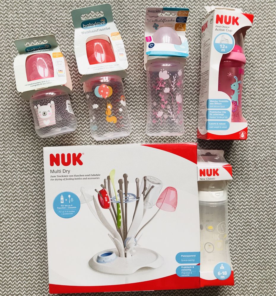 NUK Multi Dry Trockenständer набор бутылка соска сушильна стійка сушка