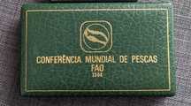Estojo prata proof FAO Pescas