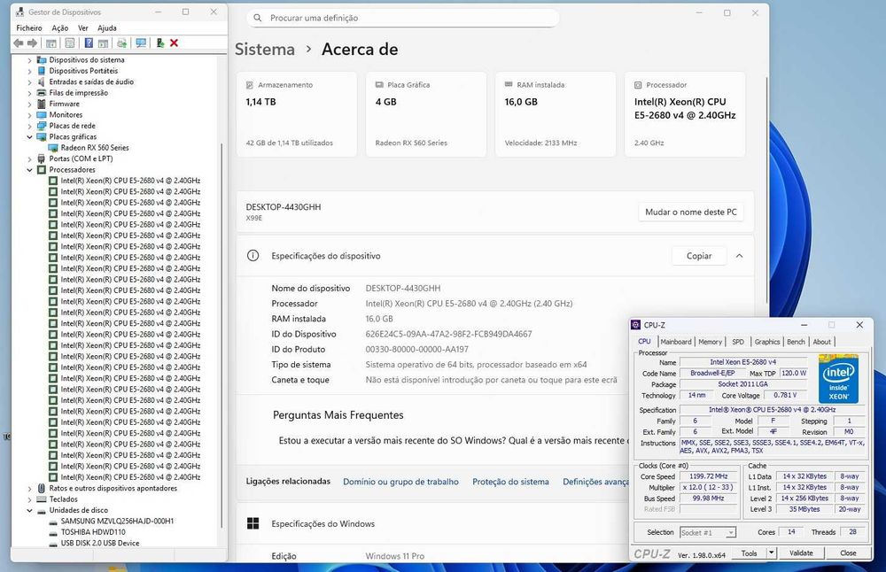 Torre Desktop Gaming Xeon