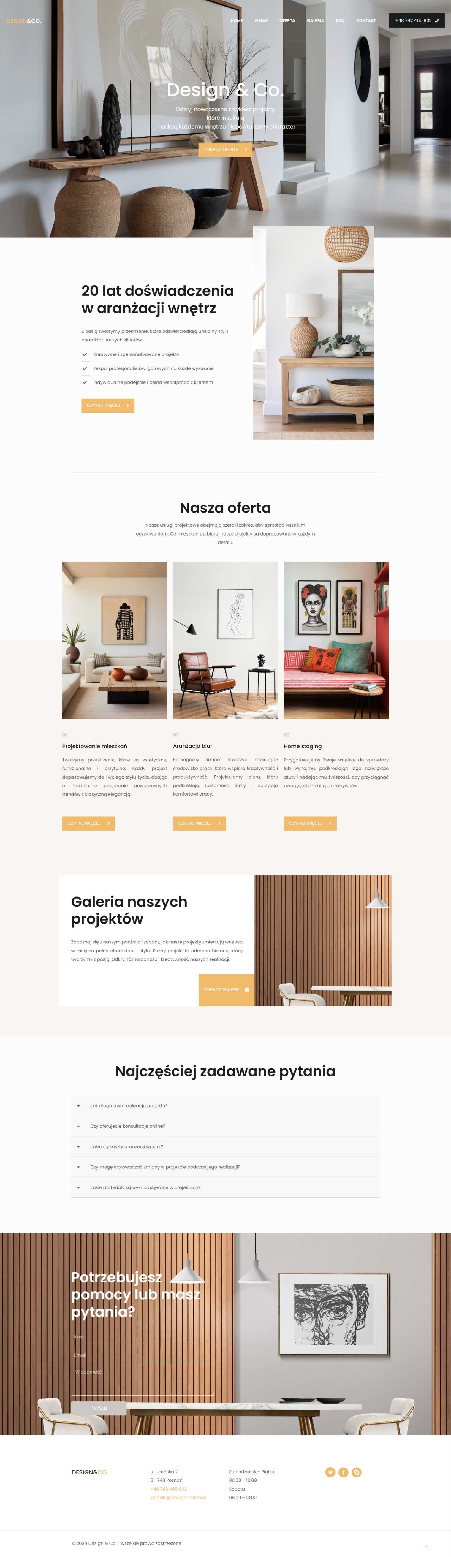Strony internetowe od 500 zł