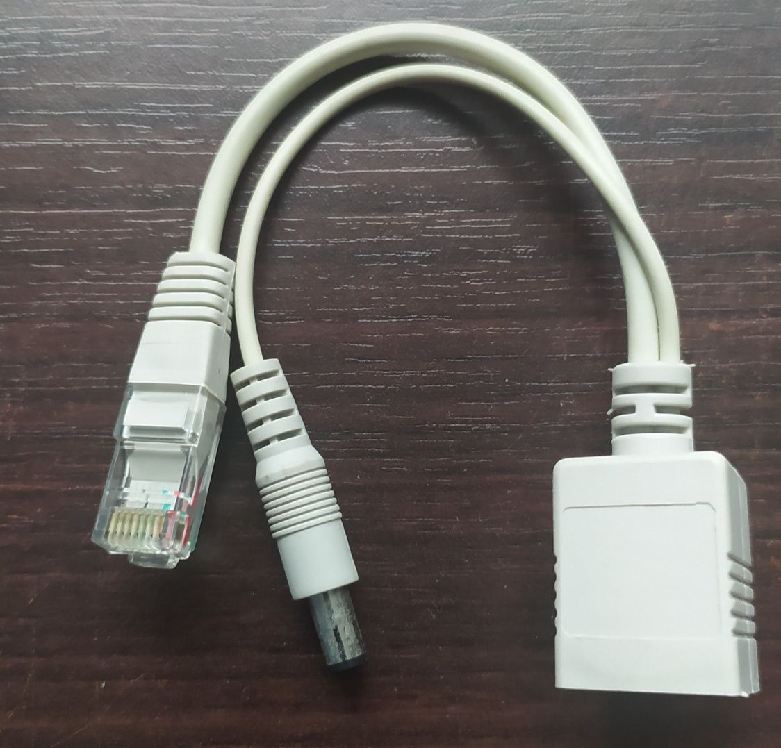 Adapter spliter przejściówka PoE RJ45