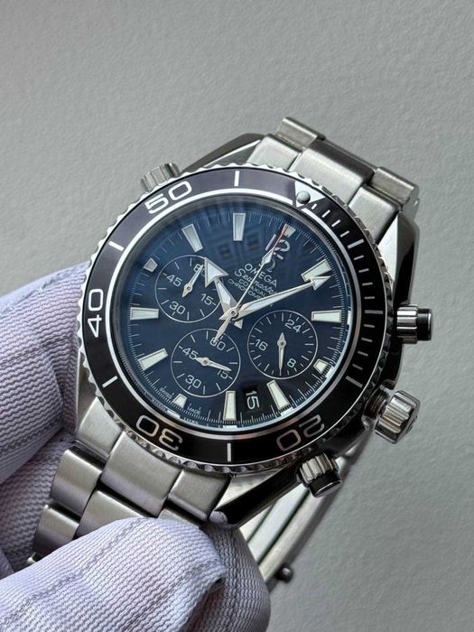 Швейцарские часы Omega Seamaster Chronograph. Топ качество