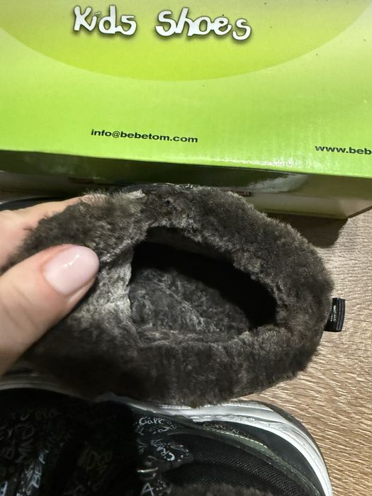 Дитячі зимові чоботи Bebetom 36 розмір  цигейка ортопедичні