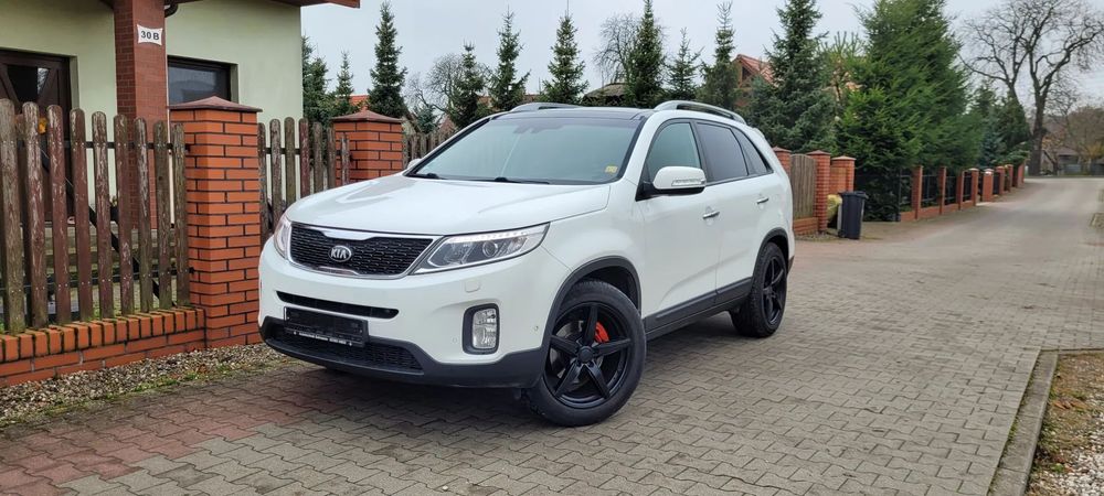 Kia Sorento 4x4, piękna, serwisowana, bezwypadkowa, oryginalnylakier, full opcja