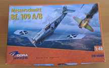 Kit de modelismo Bf109A/B escala 1/48