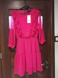 Sukienka mini różowa