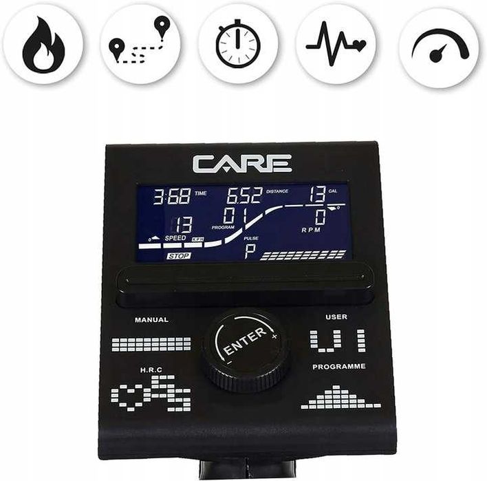 Rower treningowy magnetyczny  Care Fitness Challenger CV-535