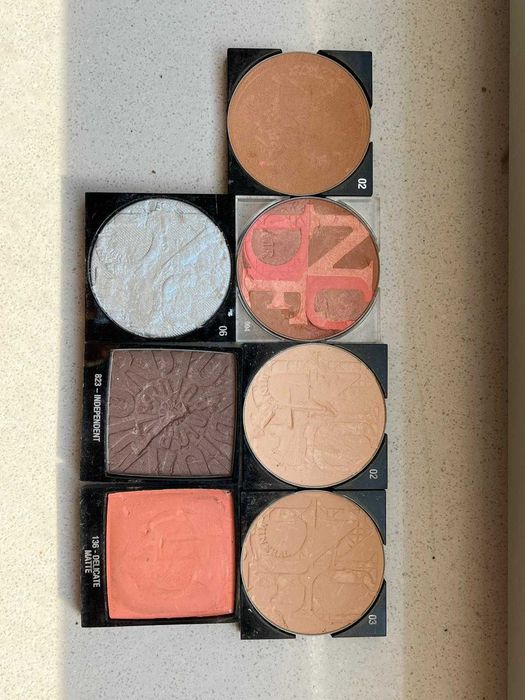 Dior bronzer puder roz rozswietlacz