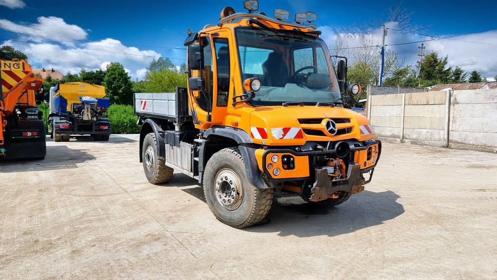 Mercedes-Benz UNIMOG U527 405/40U400 Euro 6  UNIMOG MULAG SCHMIDT kosiarka pług piaskarka
