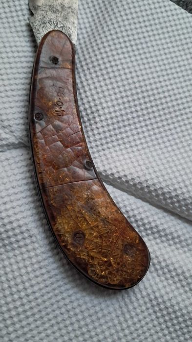 Нож садовый  санитарный советских времен.