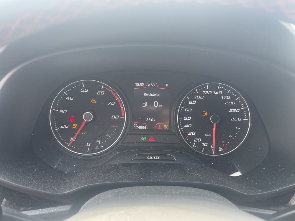 Seat Leon FR 2.0 TSI 190KM DSG 174tys km