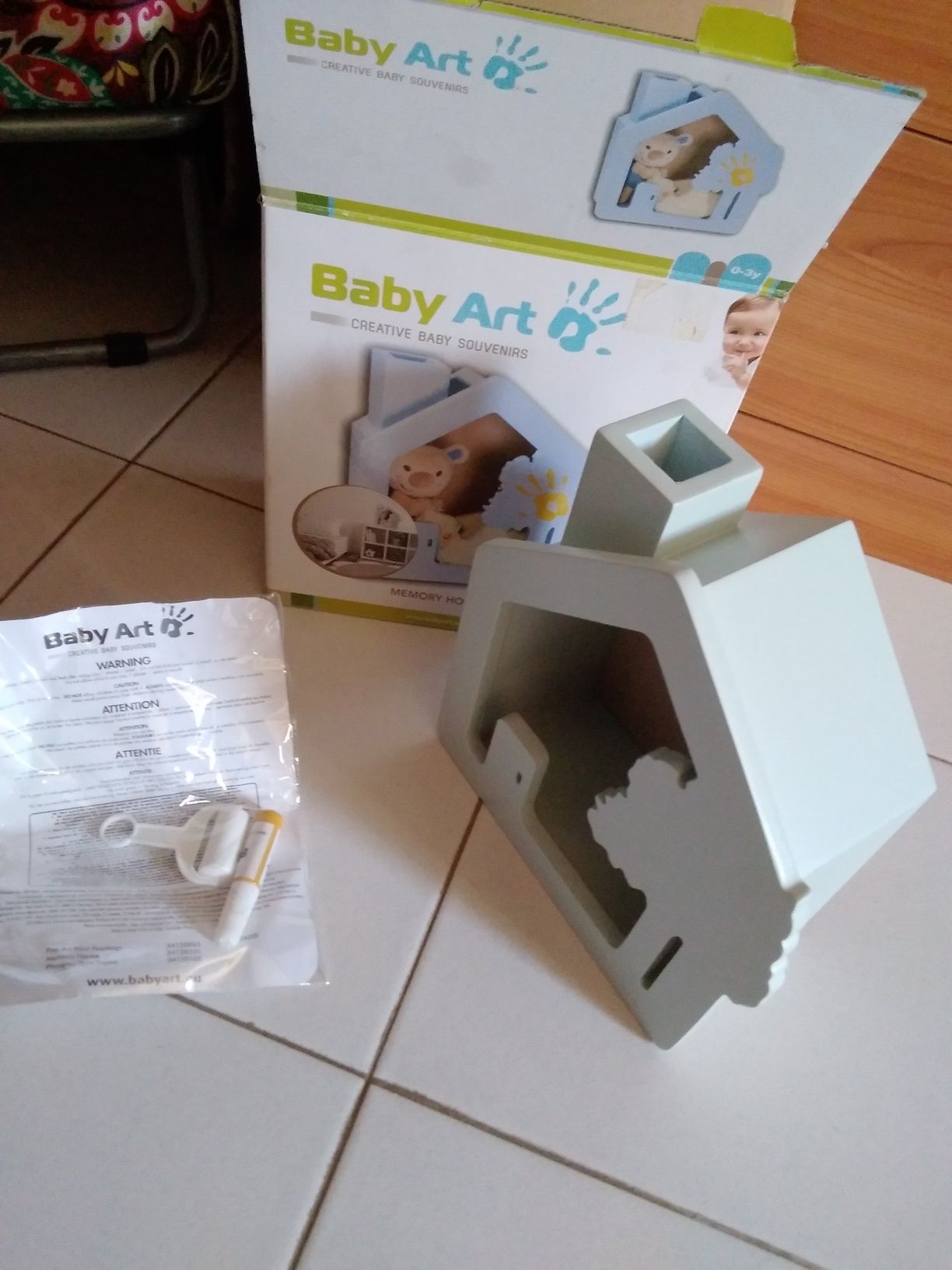 Baby Art Memory House - Casa decorativa para guardar pequenos objectos